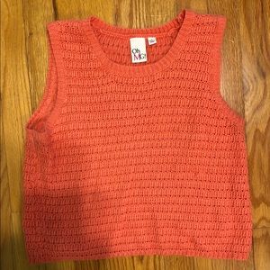 Knit crop top - size M